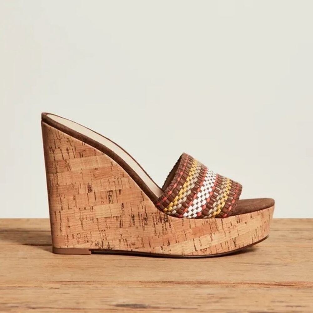Veronica Beard Dali Woven Wedges
